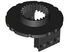 Technic Turntable Large Type 1 Base, 56 Tooth in Black