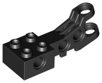 Technic Motorcycle Pivot in Black