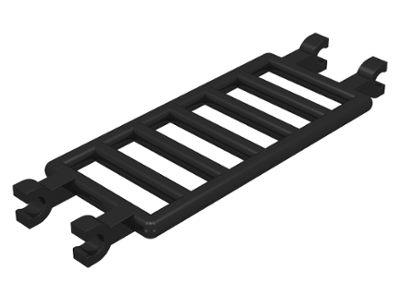 Bar 7 x 3 [4 Clips] in Black