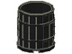 Barrel 4 x 4 x 3.5 in Black