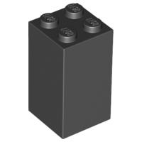 Brick 2 x 2 x 3 in Black