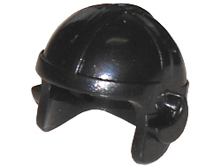 Hat / Helmet, Aviator Cap in Black