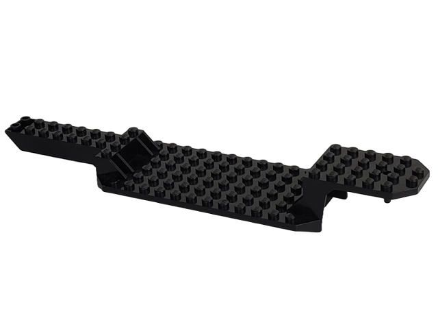 Vehicle Base, Trailer 6 x 26 x 2 2/3 in Black