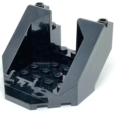 Cockpit 6 x 6 x 3 1/3 Octagonal Canopy Base in Black