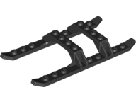 Helicopter Skid Rails 12 x 6 in Black
