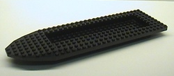 Boat Deck 32 x 10 x 1 2/3 in Black