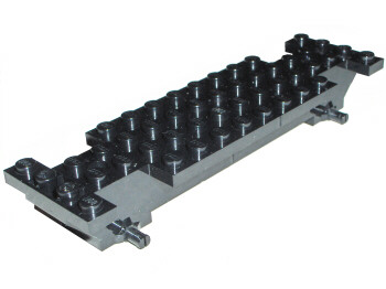 Vehicle Base 4 x 14 x 1 2/3 in Black