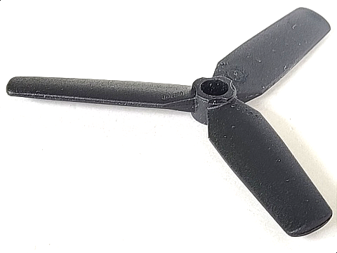 Propeller 3 Blade 9 Diameter in Black