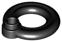 Equipment Flotation Ring [Life Preserver] in Black