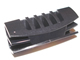 Grille 1 x 4 [Two Pins] in Black
