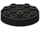 Turntable 4 x 4 Top, Locking in Black