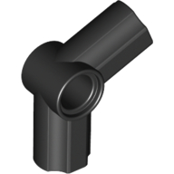 Technic Axle and Pin Connector Angled #5 - 112.5° in Black
