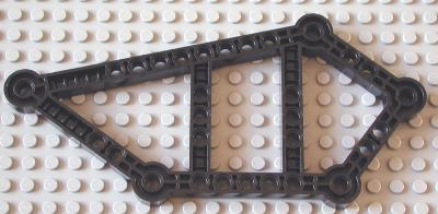 Technic Tread Frame 5-point in Black