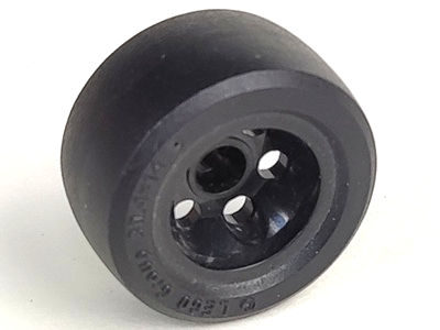 Wheel 30.4 x 14 Solid Smooth in Black