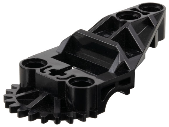 Technic Gearbox Half in Black