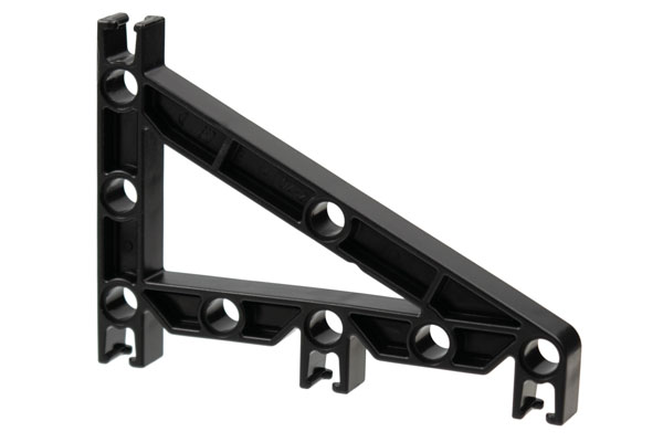 Znap Beam 9, 8 Holes, Triangular in Black