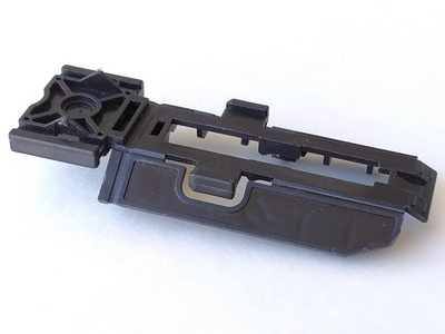 Technic Wheel Holder 7 x 3 in Black