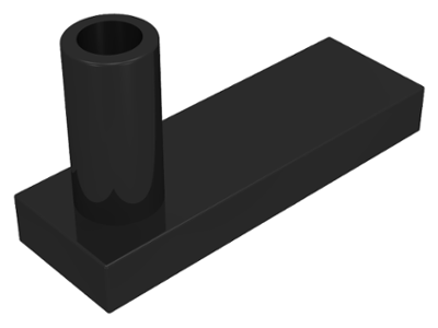 Fence Gate 1 x 3 x 2 Base in Black