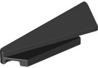 Brick Wedged, Sloped 1 x 5 x 1 1/3 Left in Black