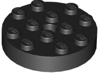 Turntable 4 x 4 Top in Black