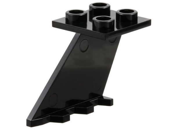 Tail 4 x 2 x 2 in Black