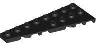 Wedge Plate 8 x 3, 8° Left in Black