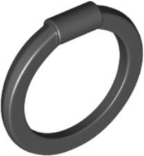 Weapon Chakram / Hoop Blade / Ring in Black