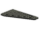 Wedge, Plate 7 x 12 Wing Left in Black