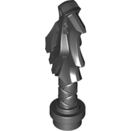 Weapon Sword Hilt with Dragon Head in Black