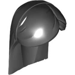 Hair Long Straight with Bangs [Plain] in Black