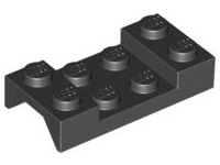 Wheel Arch, Mudguard 2 x 4 Studded in Black