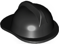 Helmet Fire in Black