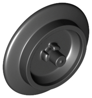 Train Wheel RC Train 16.6 x 23 in Black