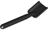 Equipment Shovel [Rounded Handle End] in Black
