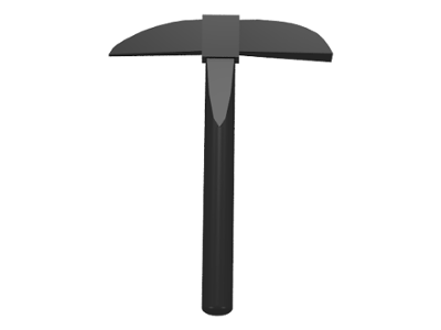 Tool Pickaxe in Black