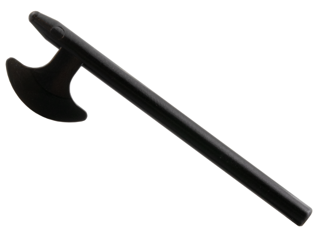 Weapon Halberd / Axe in Black