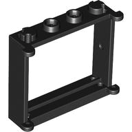 Window 1 x 4 x 3 in Black