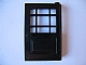 Minitalia Door 1 x 4 x 5 with 9 Panes in Black