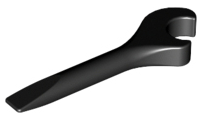 Tool Screwdriver and Spanner / Wrench in Black
