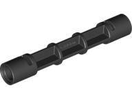 Support 1 x 1 x 5 1/3 Spiral Staircase Axle in Black