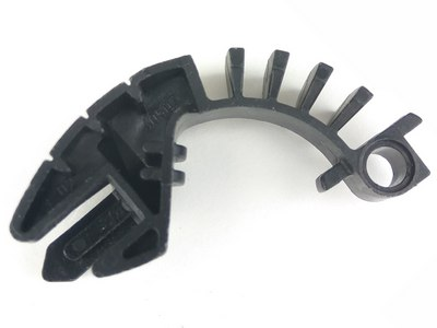 Large Figure Weapon, Disk Throwing Arm (Tohunga) in Black
