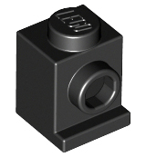 Brick Special 1 x 1 with Headlight in Black
