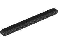 Technic Beam 1 x 13 Thick in Black