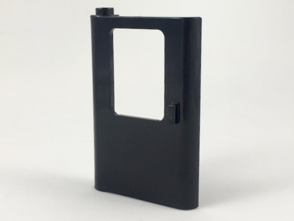 Door 1 x 4 x 5 Train Left in Black