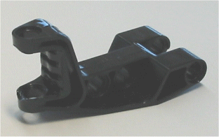 Technic Steering Arm [RC Vehicles] in Black