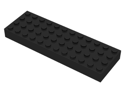 Brick 4 x 12 in Black