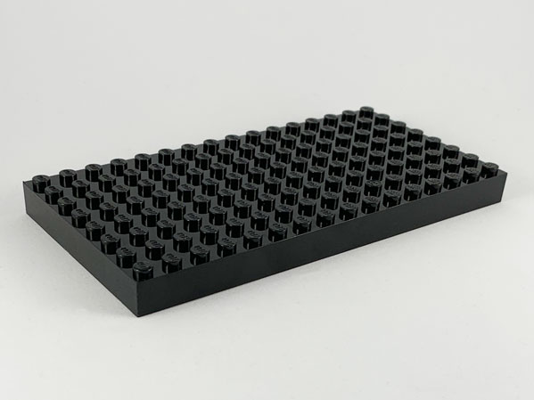 Brick 8 x 16 in Black