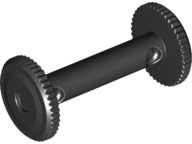 String Reel 2 x 4 x 2 Drum in Black