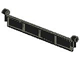 Garage Roller Door Section without Handle in Black