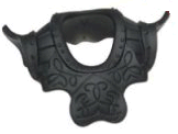 Large Figure Torso Cover, Armor (Euripides) in Black